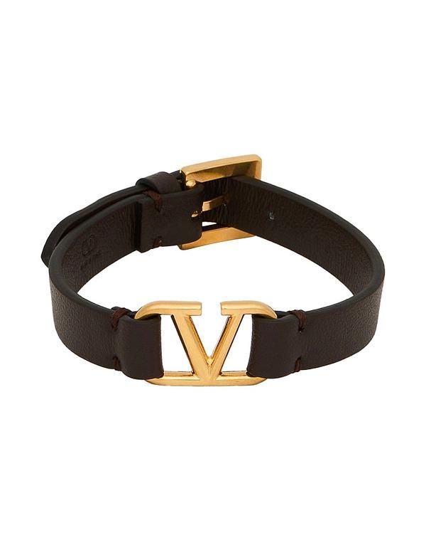 ヴァレンティノ メンズ アクセサリー ブレスレット・バングル・アンクレット VALENTINO GARAVANI ブレスレット Dark Brown ブラウン