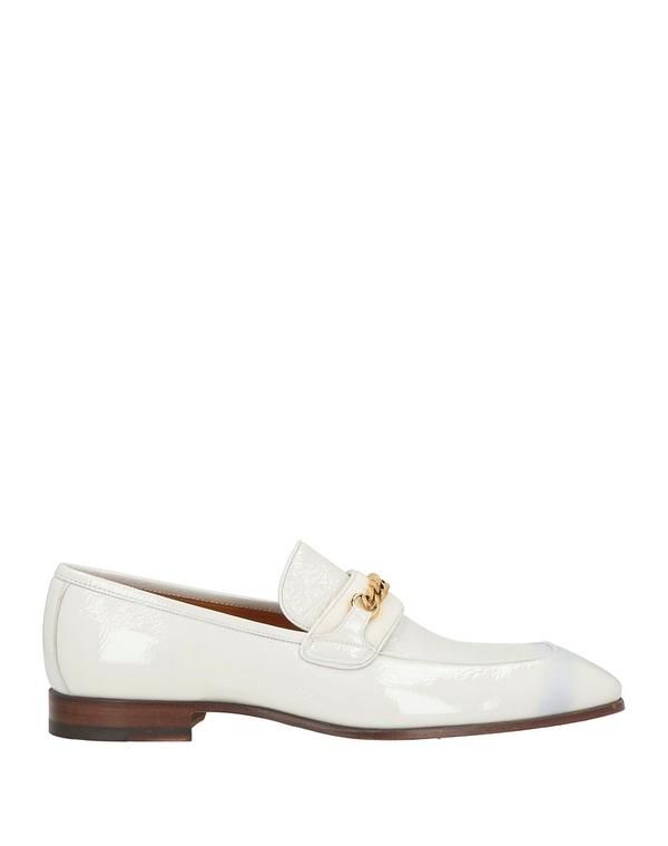 トム・フォード メンズ シューズ スリッポン・ローファー TOM FORD モカシン White ホワイト