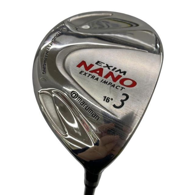 【中古】 マジェスティゴルフ(旧マルマン) EXIM nano 3W フェアウェイウッド FW MSEC EX02 (フレックスR) メンズ 男性用 右利き 右用 Cランク ゴルフクラブ