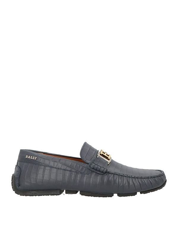 バリー メンズ シューズ スリッポン・ローファー BALLY モカシン Gray グレー