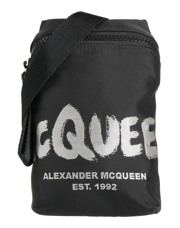 マックイーン メンズ バッグ MCQUEEN クロスボディバッグ Black ブラック