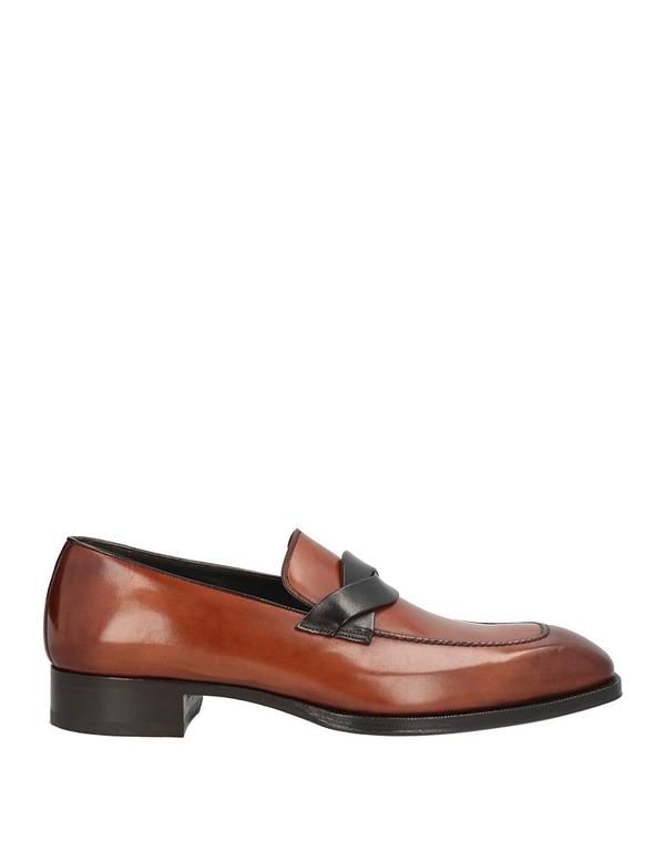 トム・フォード メンズ シューズ スリッポン・ローファー TOM FORD モカシン Tan タン