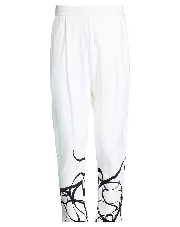 ビッケンバーグス メンズ ボトムス カジュアルパンツ BIKKEMBERGS スウェットパンツ White ホワイト