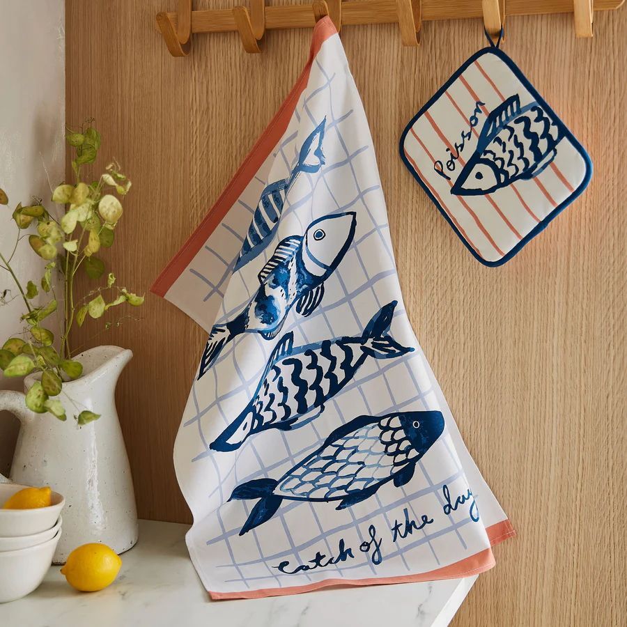 ULSTER WEAVERS アルスターウィーバーズ コットンティータオル Catch