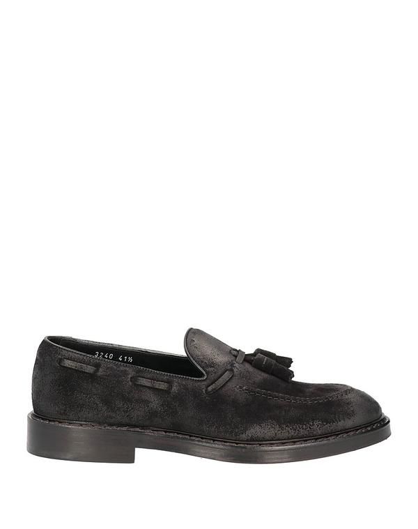ドンカルズ メンズ シューズ スリッポン・ローファー DOUCALS モカシン Black ブラック