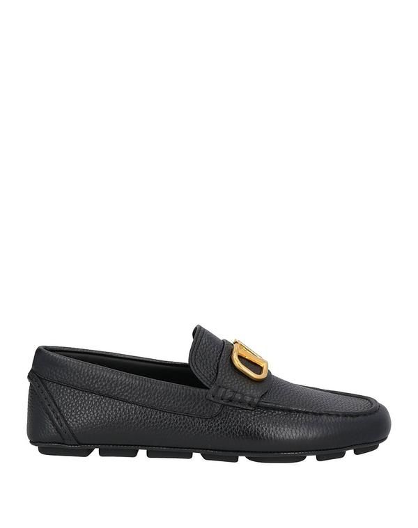 ヴァレンティノ メンズ シューズ スリッポン・ローファー VALENTINO GARAVANI モカシン Black ブラック