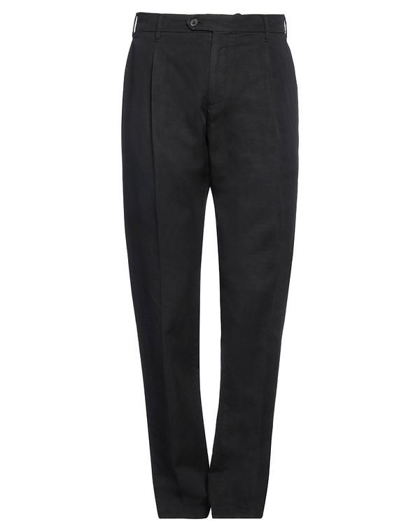 ラルディーニ メンズ ボトムス カジュアルパンツ LARDINI チノパンツ Black ブラック
