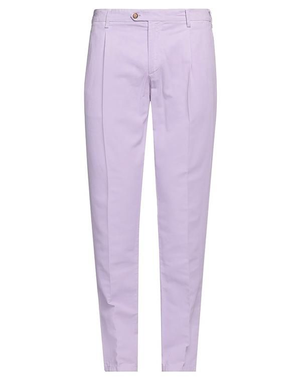 ラルディーニ メンズ ボトムス カジュアルパンツ LARDINI チノパンツ Lilac ライラック
