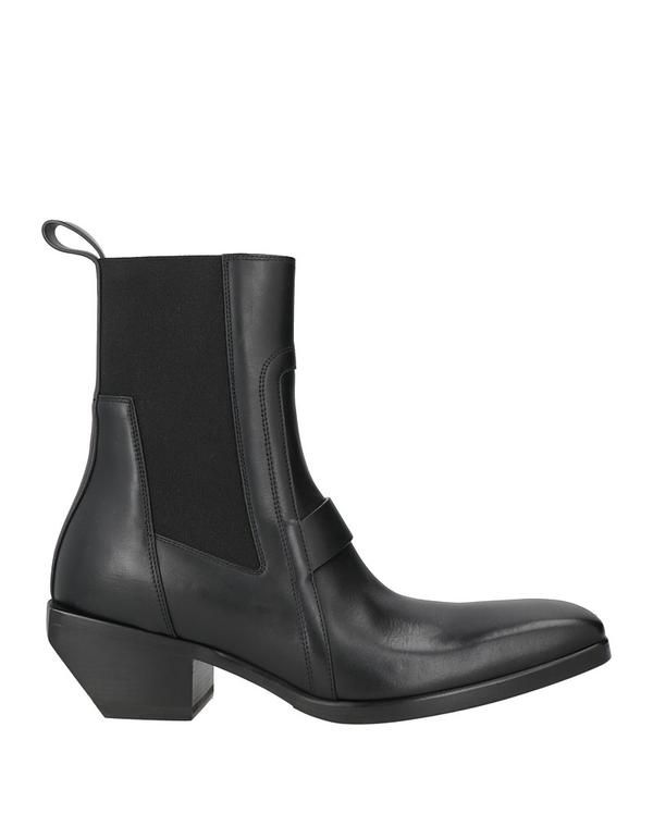 リックオウエンス メンズ シューズ ブーツ・レインブーツ RICK OWENS ショートブーツ Black ブラック