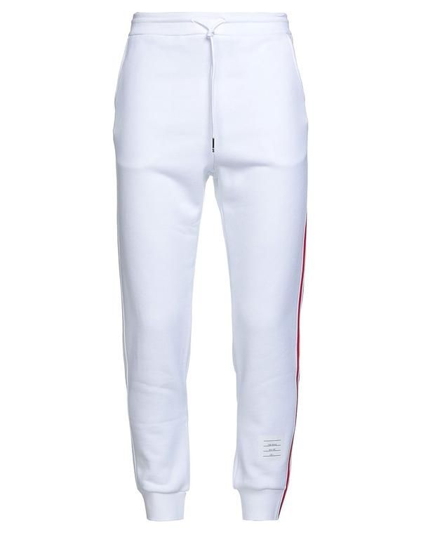 トムブラウン メンズ ボトムス カジュアルパンツ THOM BROWNE パンツ White ホワイト