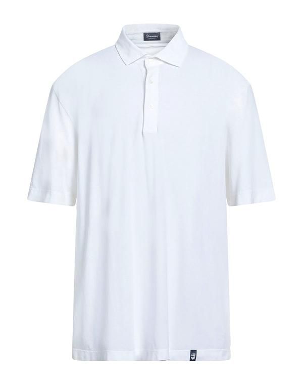 ドルモア メンズ トップス ポロシャツ DRUMOHR ポロシャツ White ホワイト