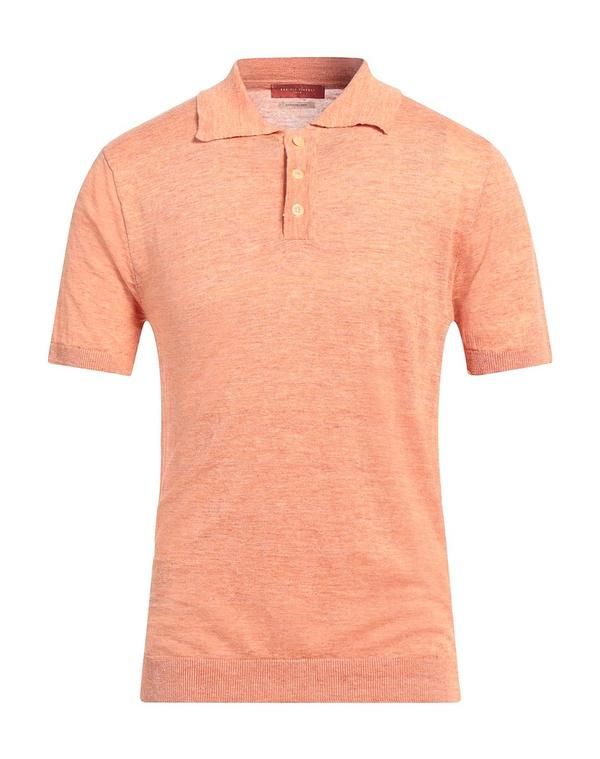ダニエル フィエゾリ メンズ トップス ポロシャツ DANIELE FIESOLI ポロシャツ Apricot アプリコット