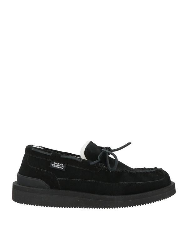 スイコック メンズ シューズ スリッポン・ローファー SUICOKE モカシン Black ブラック