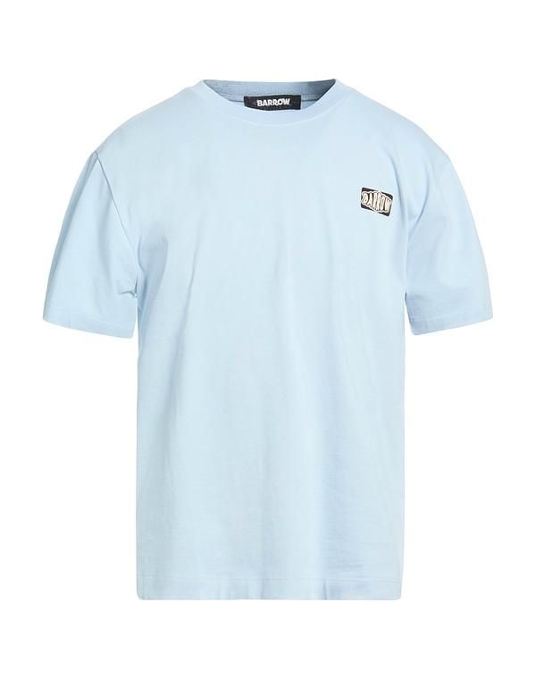 バロー メンズ トップス Tシャツ BARROW Ｔシャツ Sky Blue ブルー
