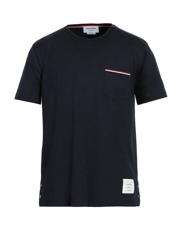 トムブラウン メンズ トップス Tシャツ THOM BROWNE Ｔシャツ Midnight Blue ブルー