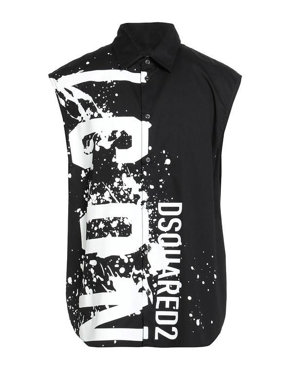 ディースクエアード メンズ トップス シャツ DSQUARED2 シャツ Black ブラック