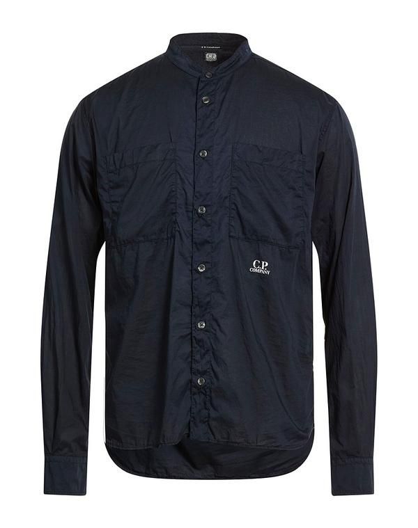 シーピーカンパニー メンズ トップス シャツ CP COMPANY 無地シャツ Midnight Blue ブルー