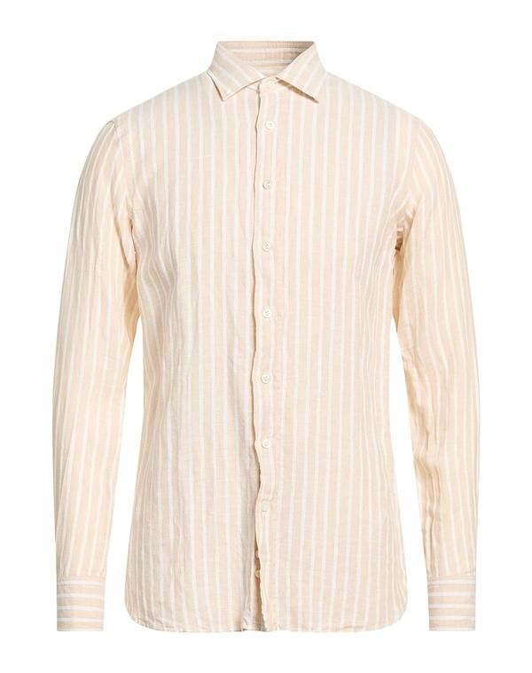 ラルディーニ メンズ トップス シャツ LARDINI リネンシャツ Beige ベージュ 35,620円