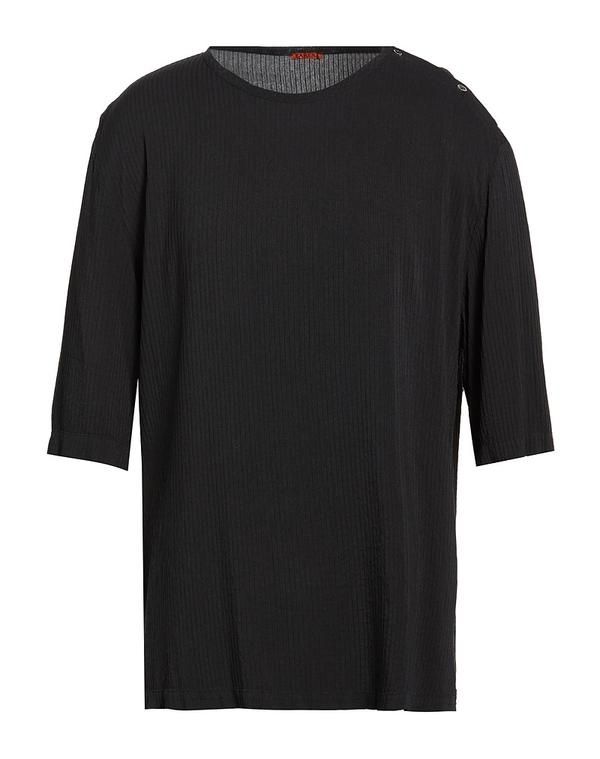 バレナ メンズ トップス シャツ BARENA 無地シャツ Black ブラック