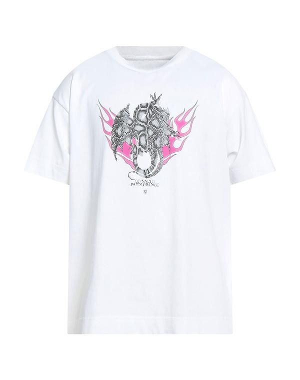 ジバンシー メンズ トップス Tシャツ GIVENCHY Ｔシャツ White ホワイト