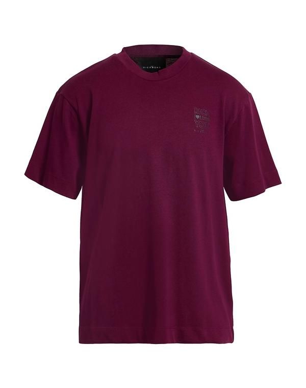 ジョン リッチモンド メンズ トップス Tシャツ JOHN RICHMOND Tシャツ Bordeaux
