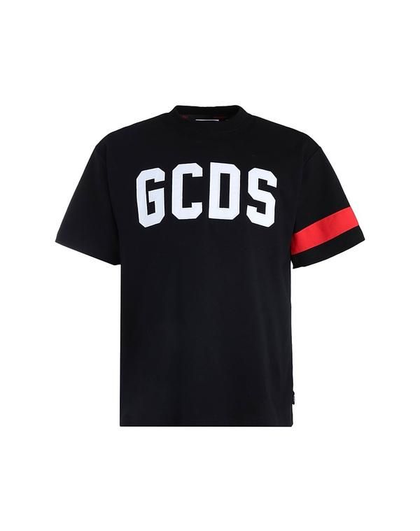 ジーシーディーエス メンズ トップス Tシャツ GCDS Ｔシャツ Black ブラック