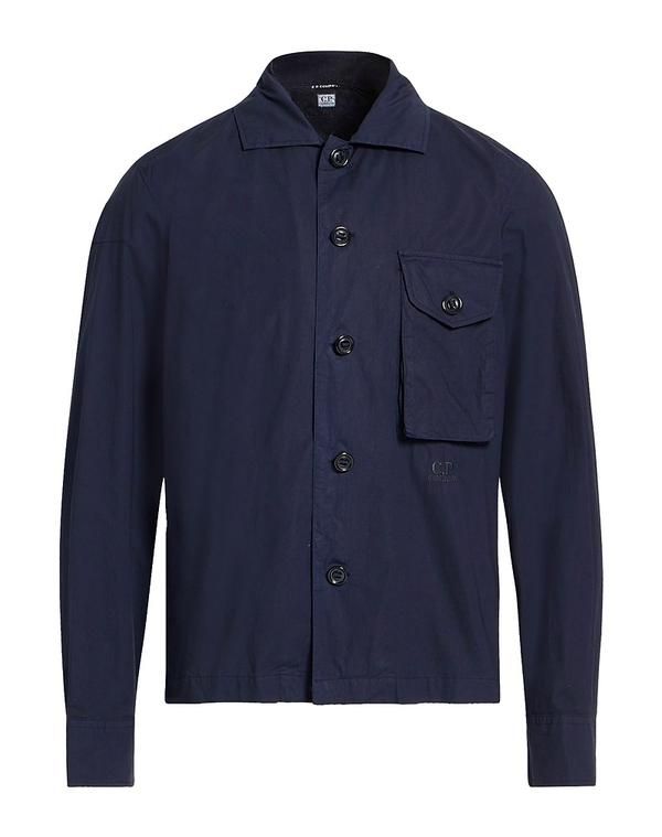 シーピーカンパニー メンズ トップス シャツ CP COMPANY 無地シャツ Midnight Blue ブルー