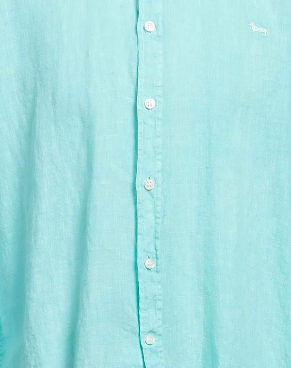 ハーモント ブレイン メンズ トップス シャツ HARMONT BLAINE 無地シャツ Turquoise Blue ブルー ハーモント ブレイン メンズ トップス シャツ HARMONT BLAINE 無地シャツ Turquoise Blue ブルー