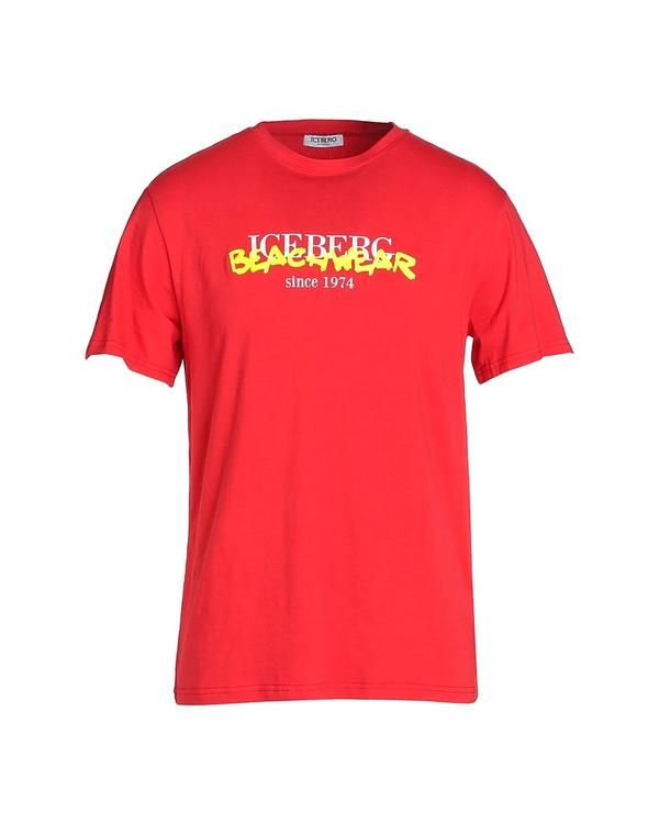 アイスバーグ メンズ トップス Tシャツ ICEBERG Tシャツ Red レッド