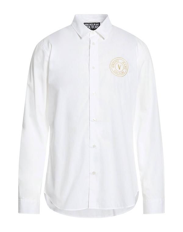 ヴェルサーチ メンズ トップス シャツ VERSACE JEANS COUTURE シャツ White ホワイト
