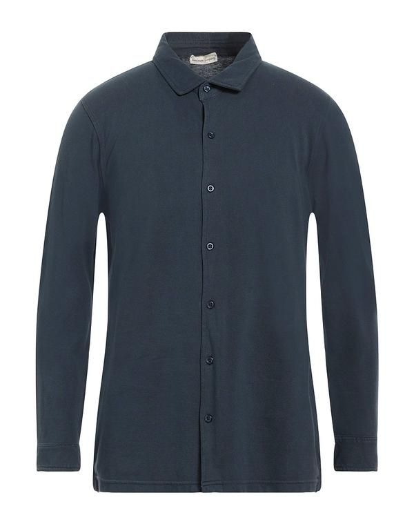 カシミアカンパニー メンズ トップス シャツ CASHMERE COMPANY 無地シャツ Navy ネイビー