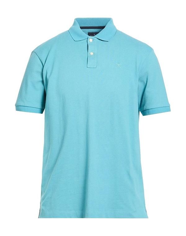 ハケット メンズ トップス ポロシャツ HACKETT ポロシャツ Turquoise Blue ブルー