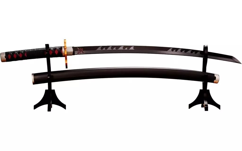 中古】おもちゃ PROPLICA 日輪刀(竈門炭治郎)煉獄杏寿郎の鍔ver. 「鬼