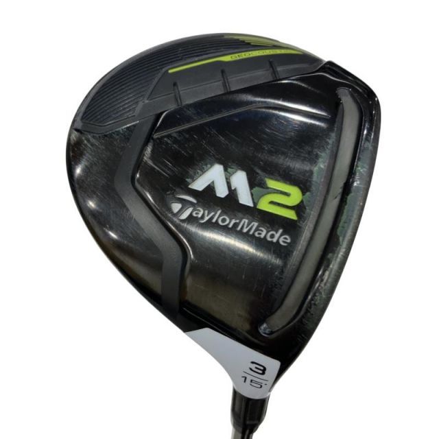 【中古】 テーラーメイド M2(2017) 3W フェアウェイウッド FW 純正特注シャフト (フレックスS) メンズ 男性用 右利き 右用 Cランク ゴルフクラブ