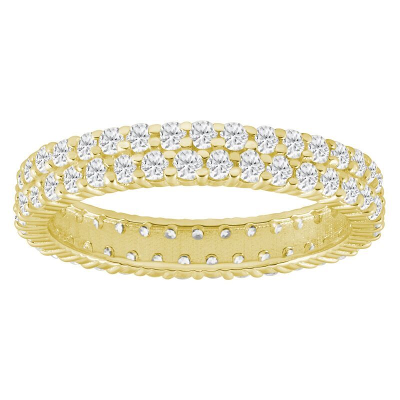 Alyson Layne レディース アクセサリー リング Alyson Layne 10k Gold 12 CaratW Lab Grown Diamond Eternity Band 10k Gold ゴールド