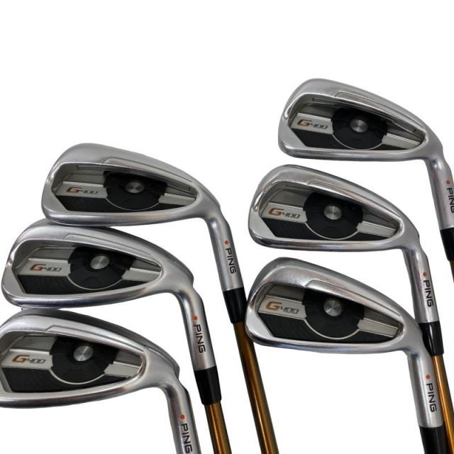 【中古】 ピン G400 6S アイアンセット IR ALTA J CB(IR) (フレックスR) メンズ 男性用 右利き 右用 Cランク ゴルフクラブ