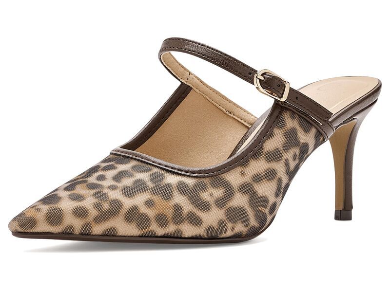 ジュルネ コレクション レディース シューズ ヒール Journee Collection Tiffee Chocolate Leopa チョコレート