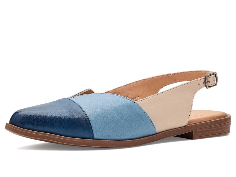 ミズムーズ レディース シューズ サンダル Miz Mooz Florie Sling Back Flats Denimulti デニム