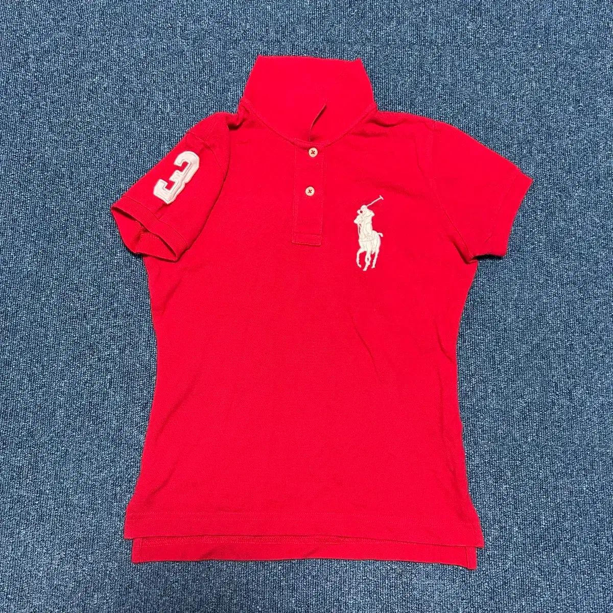 POLO RALPH LAUREN(ポロラルフローレン) ビックポニー 半袖 カラーTシャツ S