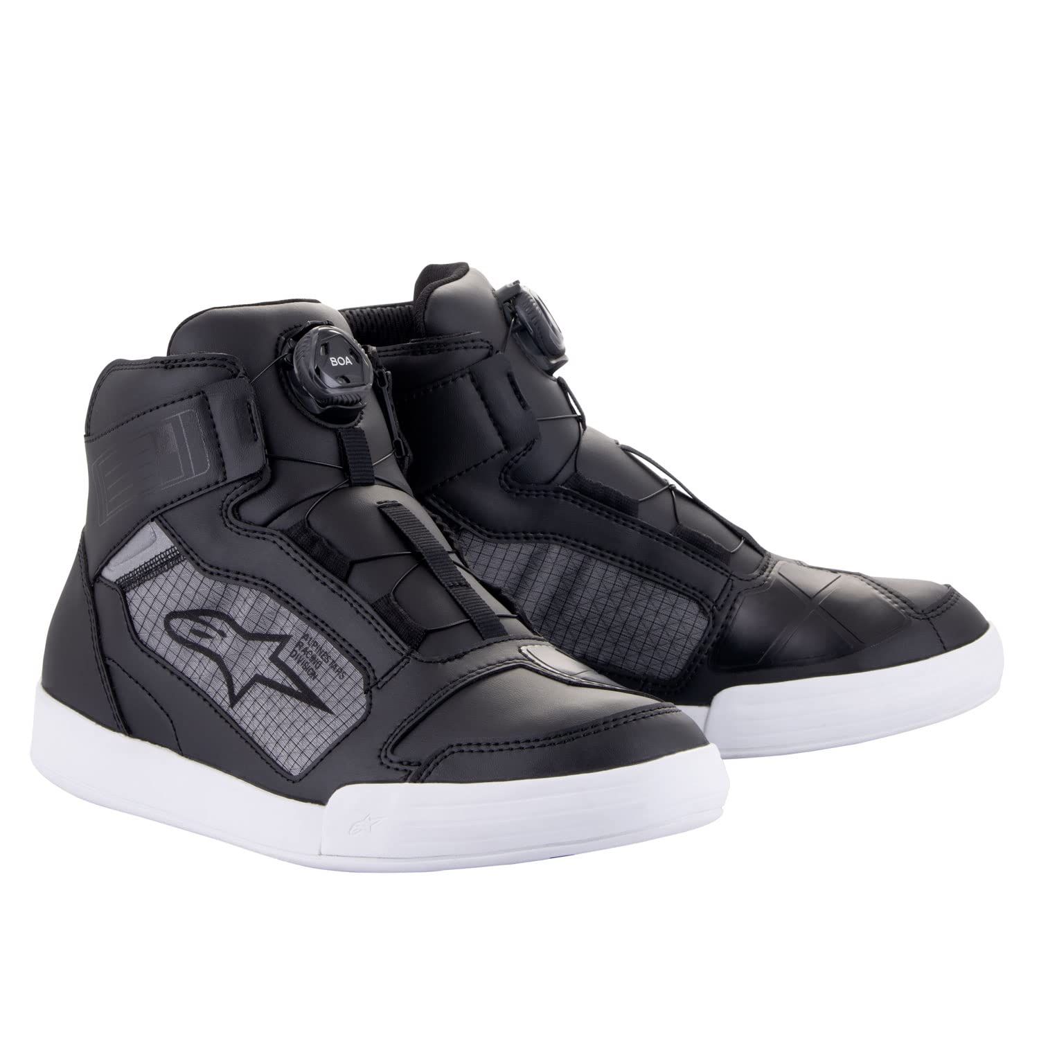 新品 [アルパインスターズ] バイクシューズ AXIOM BOA WATERPROOF SHOE *ASIA US11 28.5cm BLACK WHITE 2542522