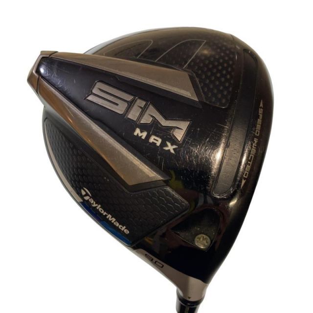 【中古】 テーラーメイド SIM MAX 9° ドライバー DR TENSEI BLUE TM50(DR) (フレックスR) メンズ 男性用 右利き 右用 Cランク ゴルフクラブ