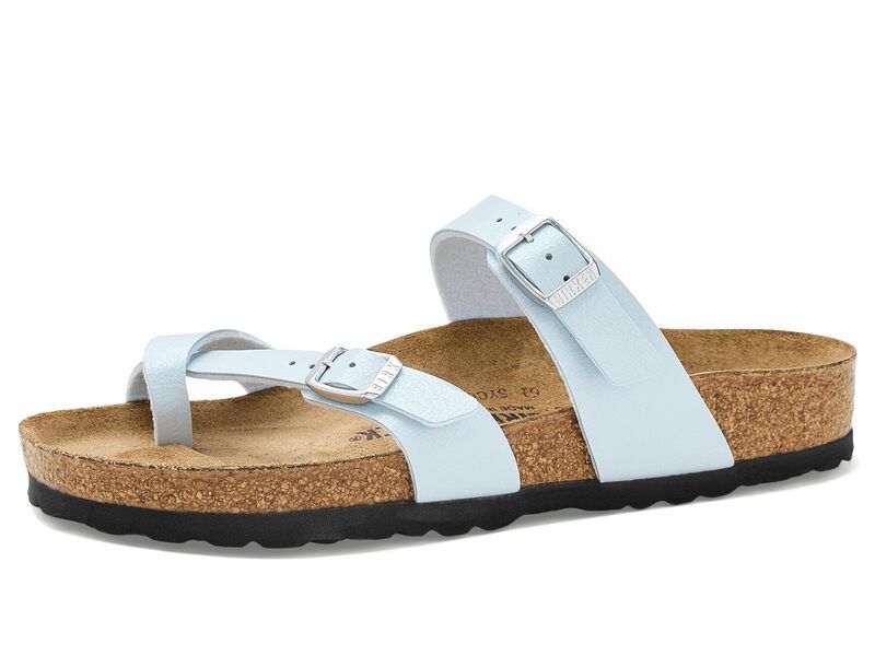ビルケンシュトック レディース シューズ サンダル Birkenstock Mayari BirkoFlor Graceful Baby Blue ブルー