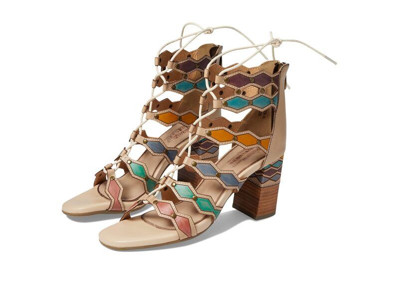 スプリングステップ レディース シューズ ヒール LArtiste by Spring Step Artdeco Beige Multi ベージュ