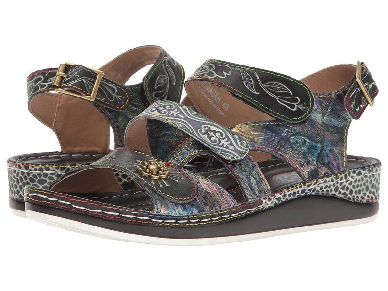 スプリングステップ レディース シューズ サンダル LArtiste by Spring Step Sumacah Black ブラック