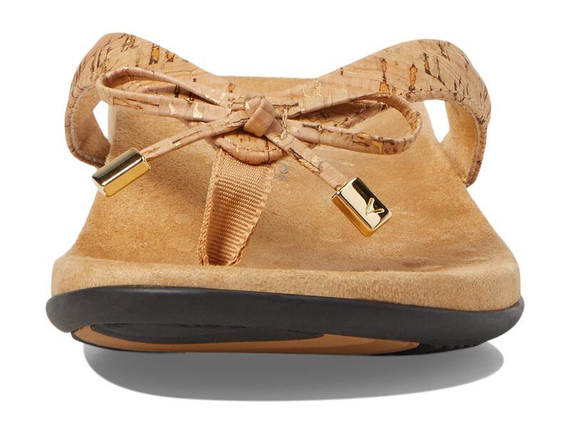 バイオニック レディース シューズ サンダル VIONIC Bella II Gold Cork ゴールド