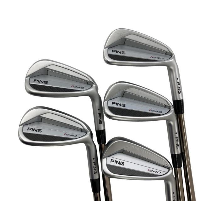 【中古】 ピン i240 5S アイアンセット IR PING TOUR 2.0 CHROME I (フレックスS) メンズ 男性用 右利き 右用 Cランク ゴルフクラブ