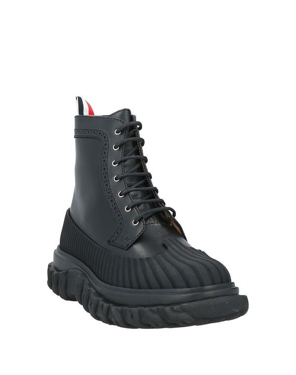 トムブラウン メンズ シューズ ブーツ・レインブーツ ショートブーツ THOM BROWNE Black ブラック