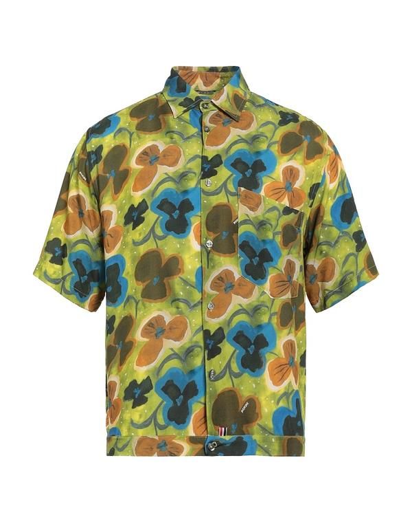 ダニエレ アレッサンドリー二 メンズ トップス シャツ DANIELE ALESSANDRINI HOMME Light Green グリーン