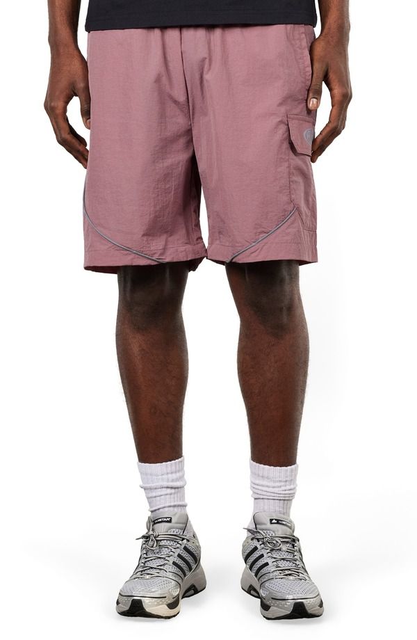 プレジャーズ メンズ ボトムス ハーフパンツ・ショーツ ショートパンツ PLEASURES Protection Active Shorts Mauve
