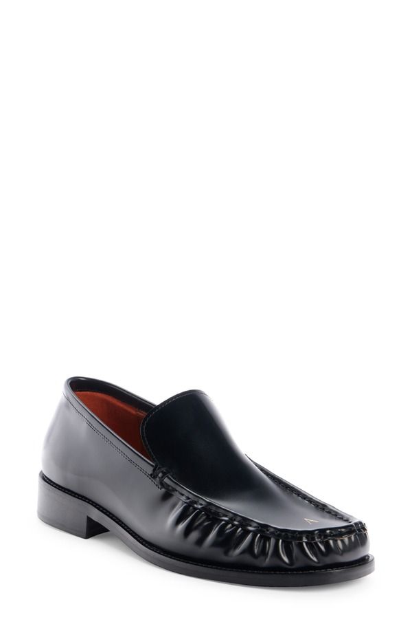 アクネ ストゥディオズ メンズ シューズ スリッポン・ローファー Acne Studios Moc Toe Loafer Black ブラック